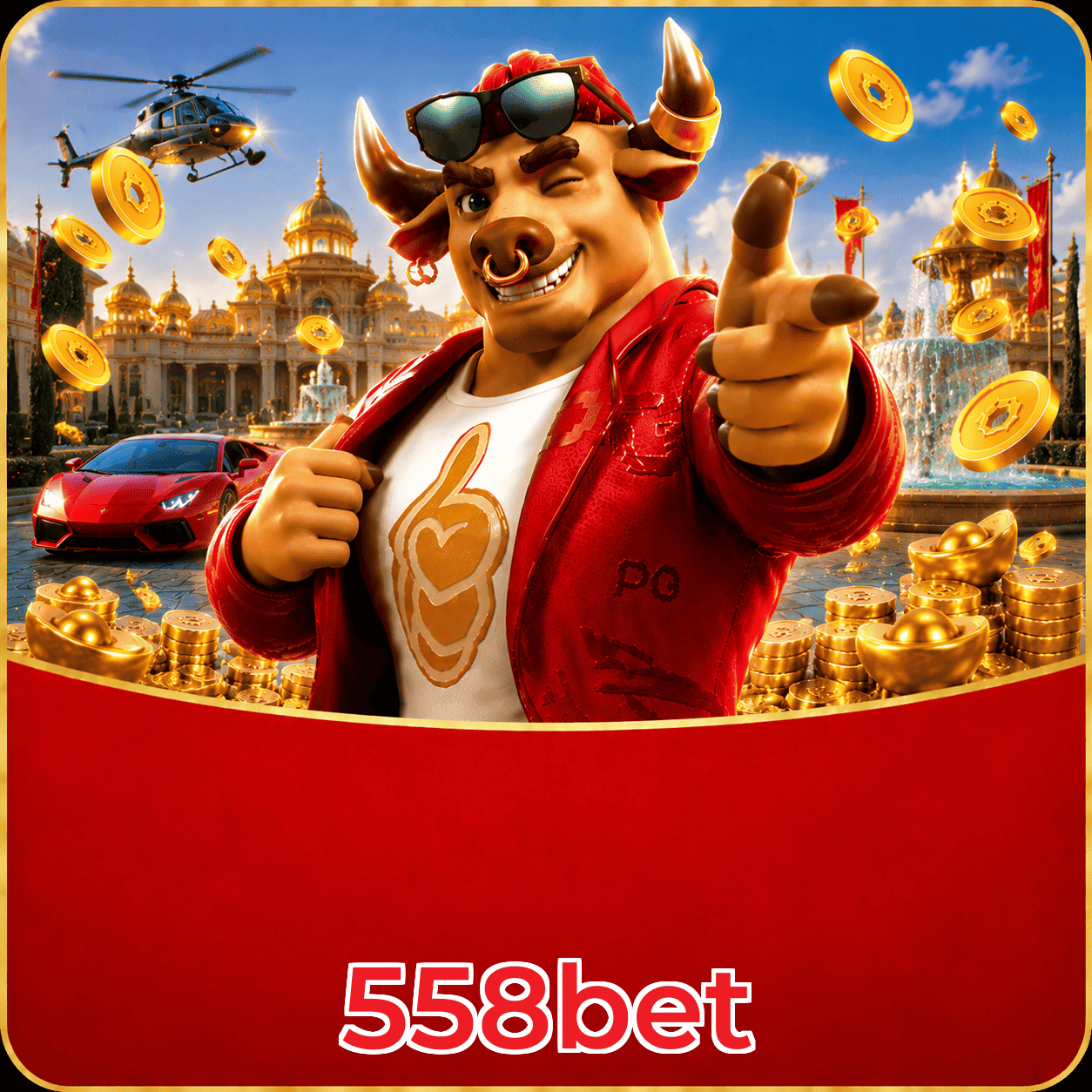 558bet Logo - Bônus com Rollover Justo